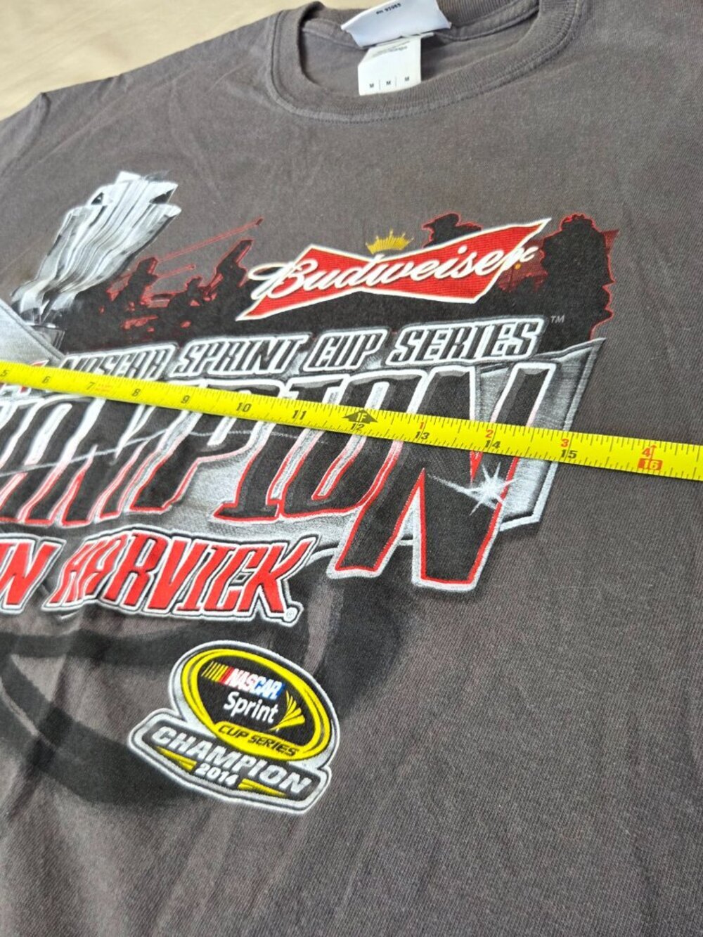 Chase Authentics Kevin Harvick 2014 NASCAR Sprint Cup Series Champion T-Shirt Gr - Picture 7 of 7